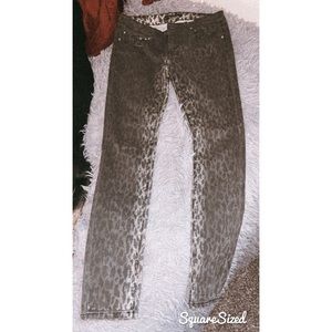 Cheetah print pants from hot topic